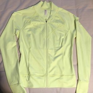 LUCY Full zip jacket with laser cut detail